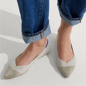 Rothy's Diamond Metallic Points
Flats